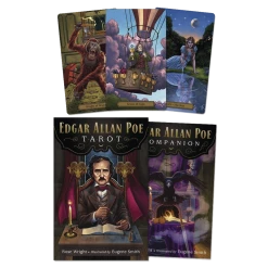 (ONLINE) DRAGON IMPORTS & COLLECTIBLES LLC Edgar Allan Poe Tarot - ROSE WRIGHT, EUGENE SMITH Divination / ALT Culture