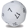 (ONLINE) DRAGON IMPORTS & COLLECTIBLES LLC Plushes D20 Jumbo Plush Die (White)