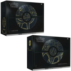 (ONLINE) DRAGON IMPORTS & COLLECTIBLES LLC Zacian Or Zamazenta: Pokémon TCG: Sword & Shield Elite Trainer Box Plus Games/TCG