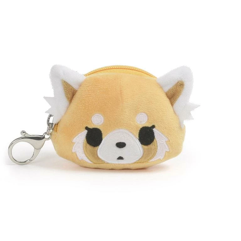 (ONLINE) DRAGON IMPORTS & COLLECTIBLES LLC Plushes Aggretsuko Face Pouch Keychain 3 (ONLINE) DRAGON IMPORTS & COLLECTIBLES LLC Plushes Aggretsuko Face Pouch Keychain