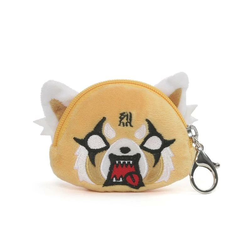 (ONLINE) DRAGON IMPORTS & COLLECTIBLES LLC Plushes Aggretsuko Face Pouch Keychain 4 (ONLINE) DRAGON IMPORTS & COLLECTIBLES LLC Plushes Aggretsuko Face Pouch Keychain