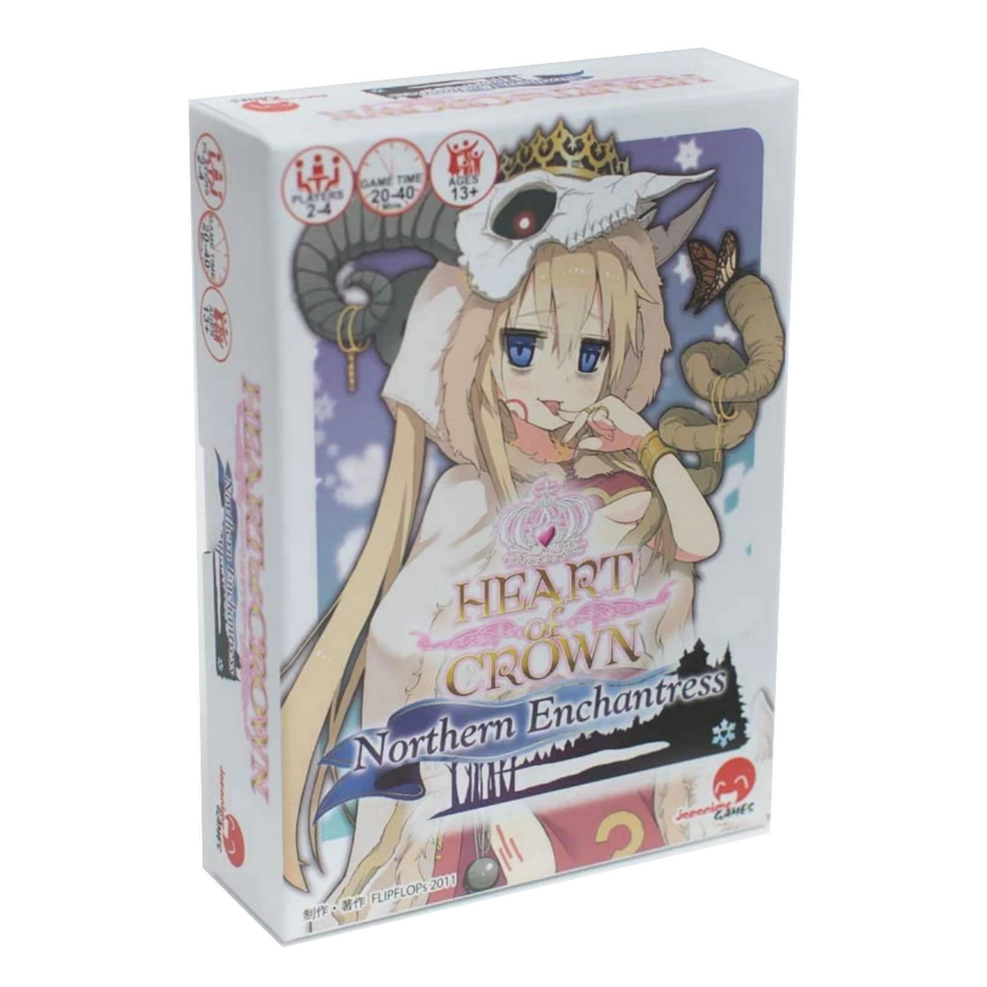 (ONLINE) DRAGON IMPORTS & COLLECTIBLES LLC Expansion: Northern Enchantress - Heart Of Crown: Deck Building Card Game - Japanime Games Games/TCG 3 (ONLINE) DRAGON IMPORTS & COLLECTIBLES LLC Expansion: Northern Enchantress - Heart Of Crown: Deck Building Card Game - Japanime Games Games/TCG