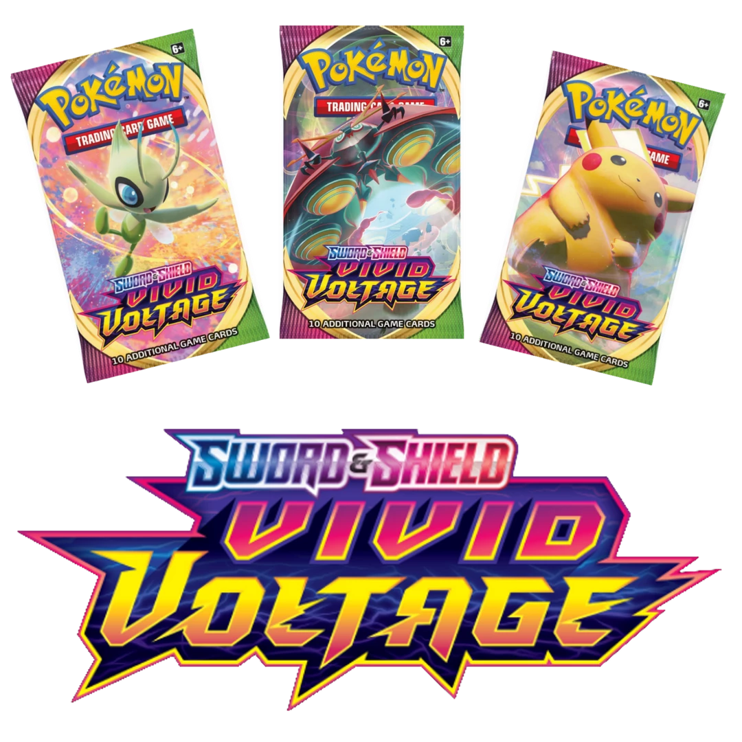 (ONLINE) DRAGON IMPORTS & COLLECTIBLES LLC POKEMON: SWORD & SHIELD - VIVID VOLTAGE (SINGLES) Games/TCG 3 (ONLINE) DRAGON IMPORTS & COLLECTIBLES LLC POKEMON: SWORD & SHIELD - VIVID VOLTAGE (SINGLES) Games/TCG