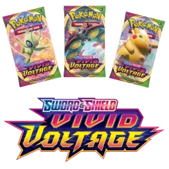 (ONLINE) DRAGON IMPORTS & COLLECTIBLES LLC Games/TCG Pokemon TCG - Vivid Voltage Pokemon: Sword And Shield - Blister Packs
