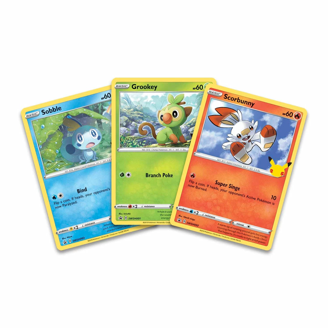 (ONLINE) DRAGON IMPORTS & COLLECTIBLES LLC Pokémon TCG: First Partner Pack (Galar) 4 (ONLINE) DRAGON IMPORTS & COLLECTIBLES LLC Pokémon TCG: First Partner Pack (Galar)