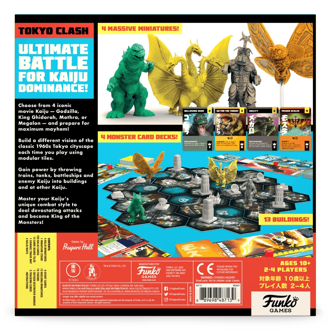 (ONLINE) DRAGON IMPORTS & COLLECTIBLES LLC Games/TCG Godzilla - Tokyo Clash 4 (ONLINE) DRAGON IMPORTS & COLLECTIBLES LLC Games/TCG Godzilla - Tokyo Clash