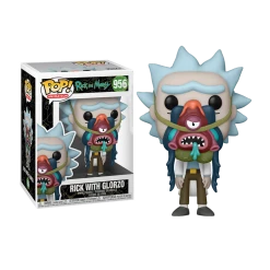 (ONLINE) DRAGON IMPORTS & COLLECTIBLES LLC Rick With Glorzo - Rick And Morty Vinyl Figure Funko Pop!