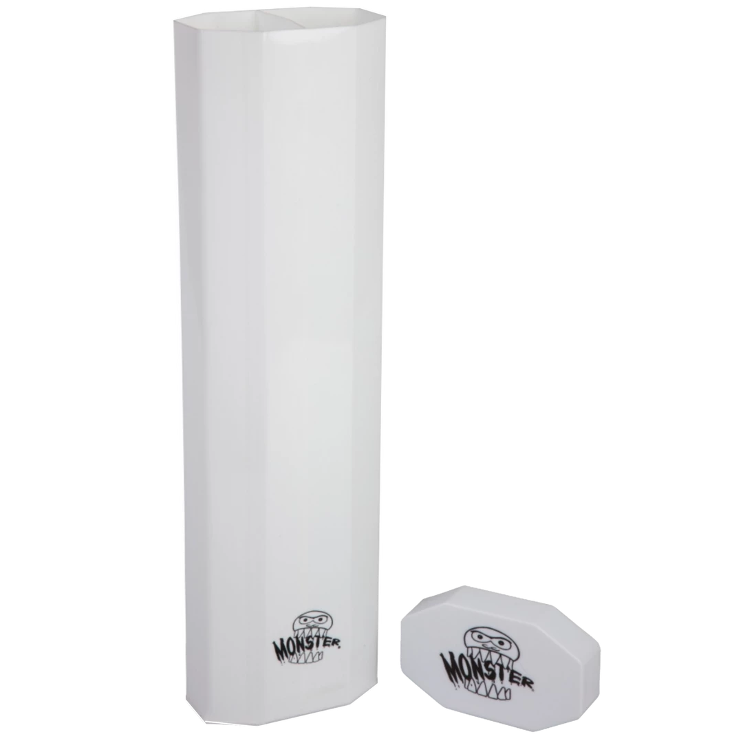 (ONLINE) DRAGON IMPORTS & COLLECTIBLES LLC Games/TCG MONSTER PRISM DUAL PLAYMAT TUBE - OPAQUE WHITE WITH WHITE CAP 3 (ONLINE) DRAGON IMPORTS & COLLECTIBLES LLC Games/TCG MONSTER PRISM DUAL PLAYMAT TUBE - OPAQUE WHITE WITH WHITE CAP