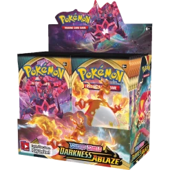 (ONLINE) DRAGON IMPORTS & COLLECTIBLES LLC Pokemon TCG (Sword And Shield) Darkness Ablaze, 36 Pack Booster Box