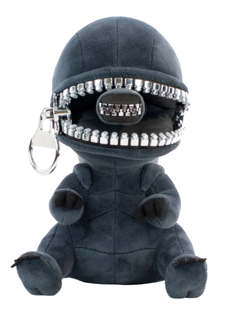 DRAGON IMPORTS & COLLECTIBLES LLC Aliens Xenomorph Zippermouth Plush Plushes 3 DRAGON IMPORTS & COLLECTIBLES LLC Aliens Xenomorph Zippermouth Plush Plushes