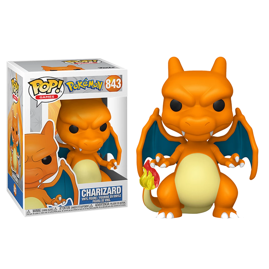 (ONLINE) DRAGON IMPORTS & COLLECTIBLES LLC Funko Pops! Charizard - Funko Pop Games: Pokémon 3 (ONLINE) DRAGON IMPORTS & COLLECTIBLES LLC Funko Pops! Charizard - Funko Pop Games: Pokémon