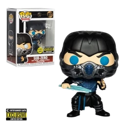 (ONLINE) DRAGON IMPORTS & COLLECTIBLES LLC Funko Pops! Sub-Zero (Glow-in-the-Dark) Pop! Vinyl Figure - Entertainment Earth Exclusive