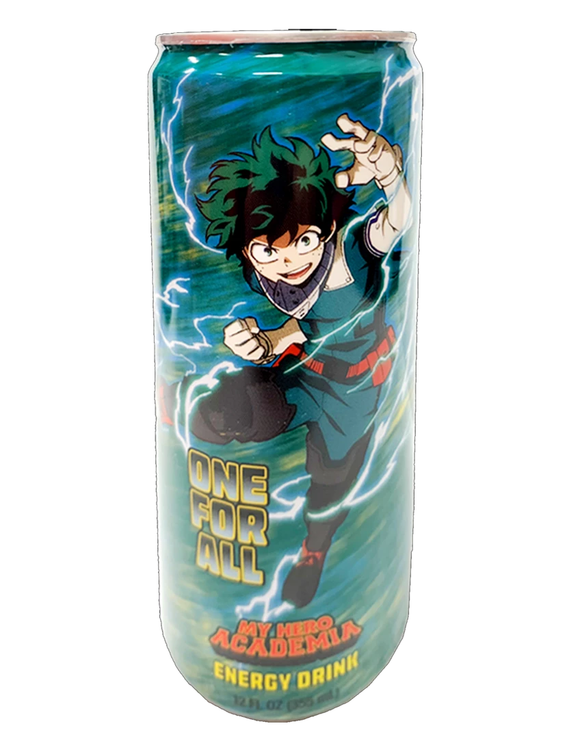 (ONLINE) DRAGON IMPORTS & COLLECTIBLES LLC Food MY HERO ACADEMIA Deku One For All : Energy Drink 3 (ONLINE) DRAGON IMPORTS & COLLECTIBLES LLC Food MY HERO ACADEMIA Deku One For All : Energy Drink