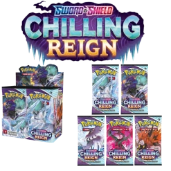 (ONLINE) DRAGON IMPORTS & COLLECTIBLES LLC Pokemon TCG (Sword And Shield) Chilling Reign - (Single Pack)