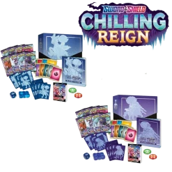 (ONLINE) DRAGON IMPORTS & COLLECTIBLES LLC Chilling Reign - Elite Trainer Box: Pokemon TCG 7 (ONLINE) DRAGON IMPORTS & COLLECTIBLES LLC Chilling Reign - Elite Trainer Box: Pokemon TCG