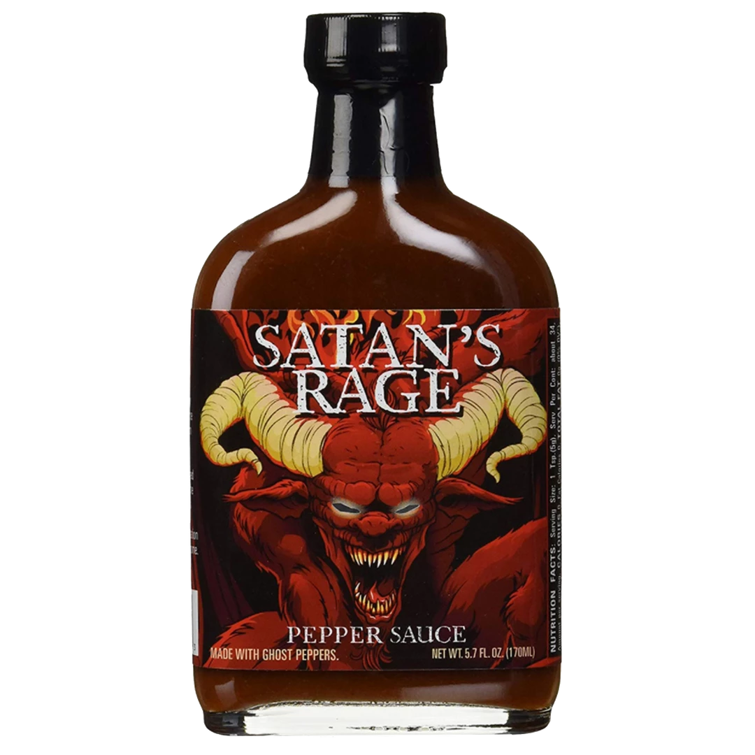 (ONLINE) DRAGON IMPORTS & COLLECTIBLES LLC Satan's Rage! Hot Sauce 3 (ONLINE) DRAGON IMPORTS & COLLECTIBLES LLC Satan's Rage! Hot Sauce