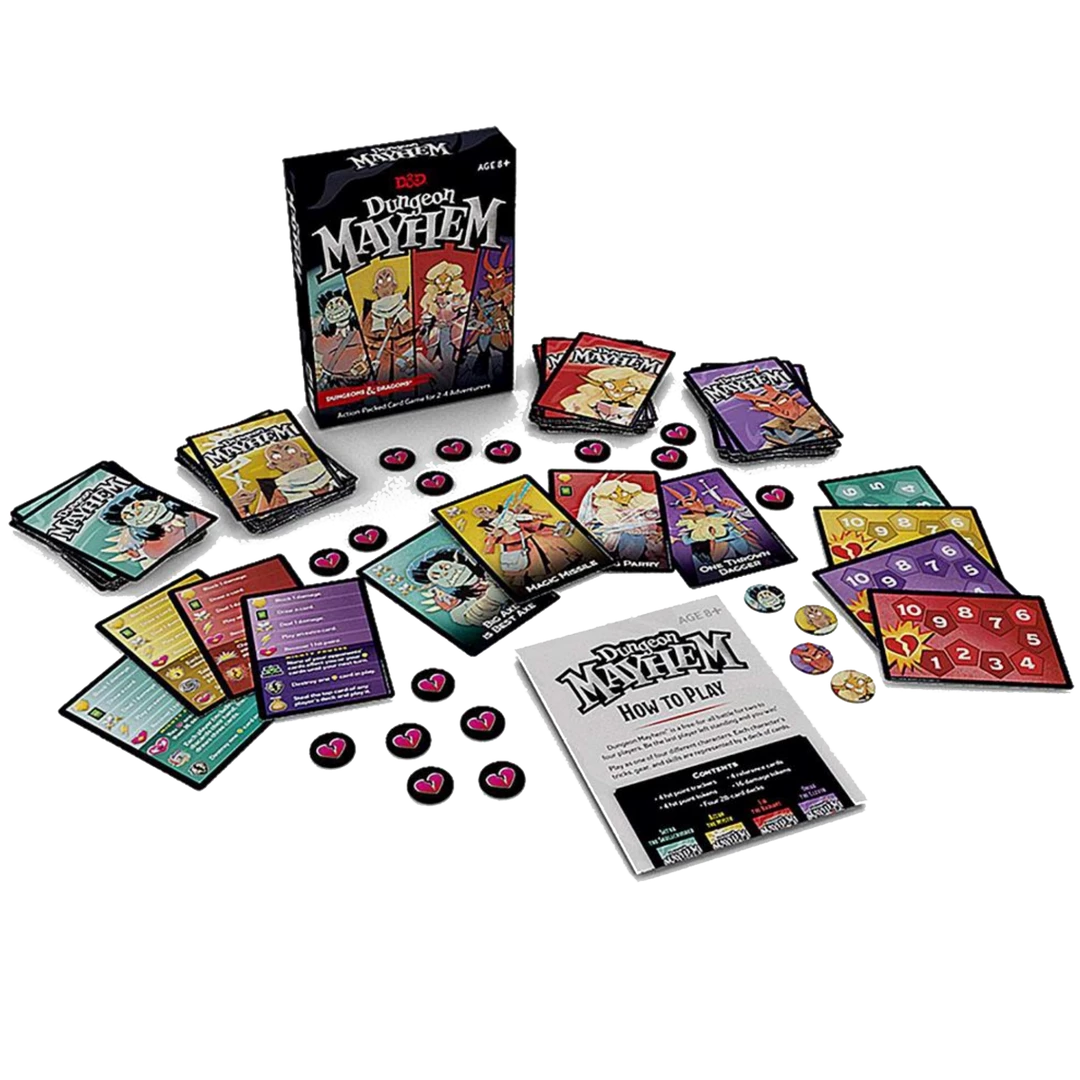 (ONLINE) DRAGON IMPORTS & COLLECTIBLES LLC Table Top Games DUNGEON MAYHEM: DUNGEONS AND DRAGONS 4 (ONLINE) DRAGON IMPORTS & COLLECTIBLES LLC Table Top Games DUNGEON MAYHEM: DUNGEONS AND DRAGONS