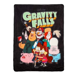 (ONLINE) DRAGON IMPORTS & COLLECTIBLES LLC Gravity Falls Fleece Throw