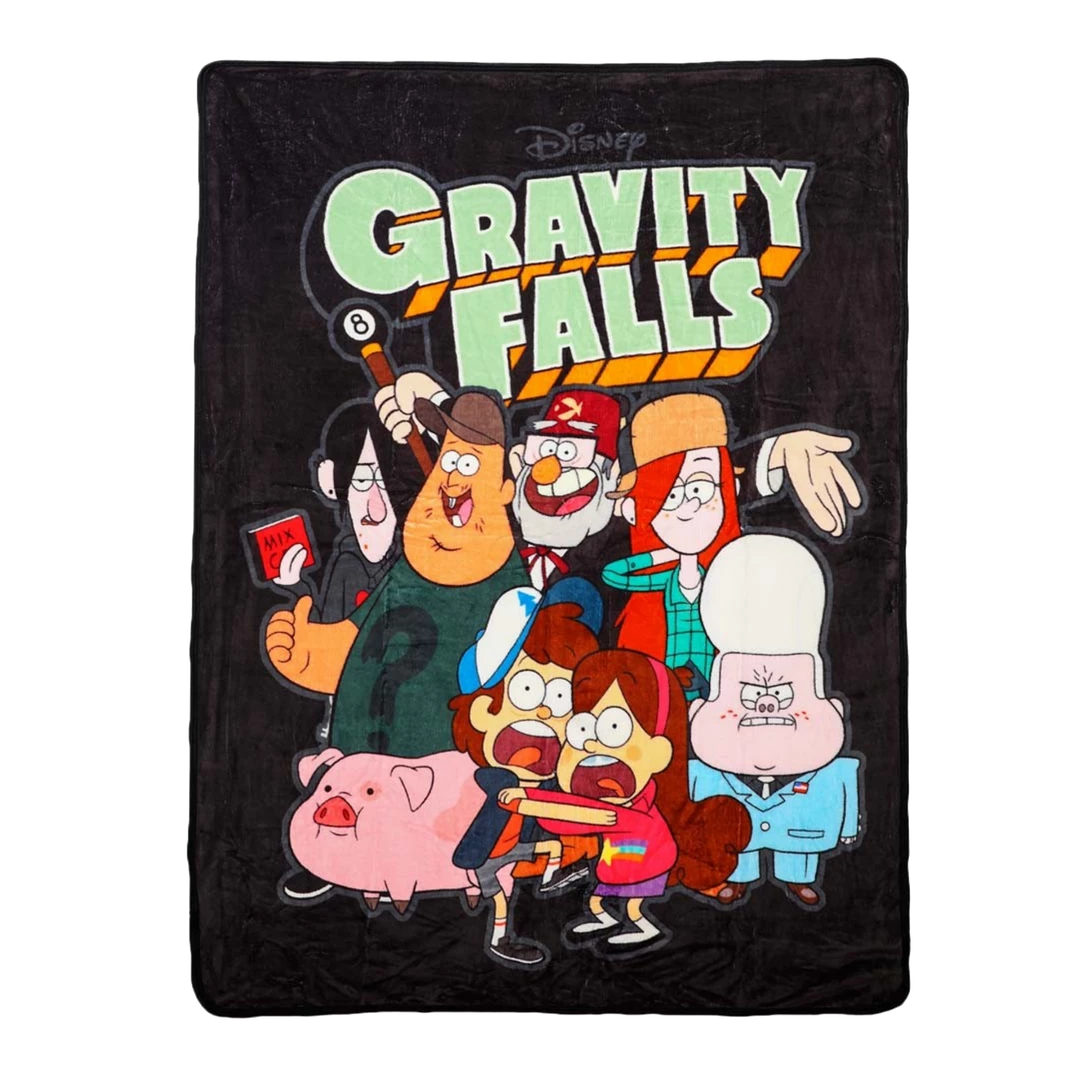 (ONLINE) DRAGON IMPORTS & COLLECTIBLES LLC Gravity Falls Fleece Throw 2 (ONLINE) DRAGON IMPORTS & COLLECTIBLES LLC Gravity Falls Fleece Throw