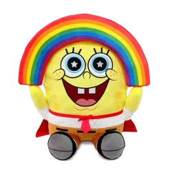 (ONLINE) DRAGON IMPORTS & COLLECTIBLES LLC SPONGEBOB 16" HUGME PLUSH- RAINBOW Plushes
