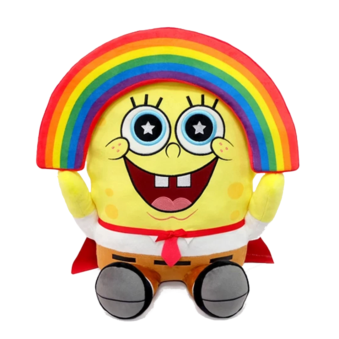 (ONLINE) DRAGON IMPORTS & COLLECTIBLES LLC SPONGEBOB 16" HUGME PLUSH- RAINBOW Plushes 3 (ONLINE) DRAGON IMPORTS & COLLECTIBLES LLC SPONGEBOB 16" HUGME PLUSH- RAINBOW Plushes
