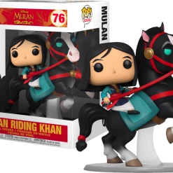 (ONLINE) DRAGON IMPORTS & COLLECTIBLES LLC Mulan With Khan: Mulan - Pop! Rides Vinyl Figure