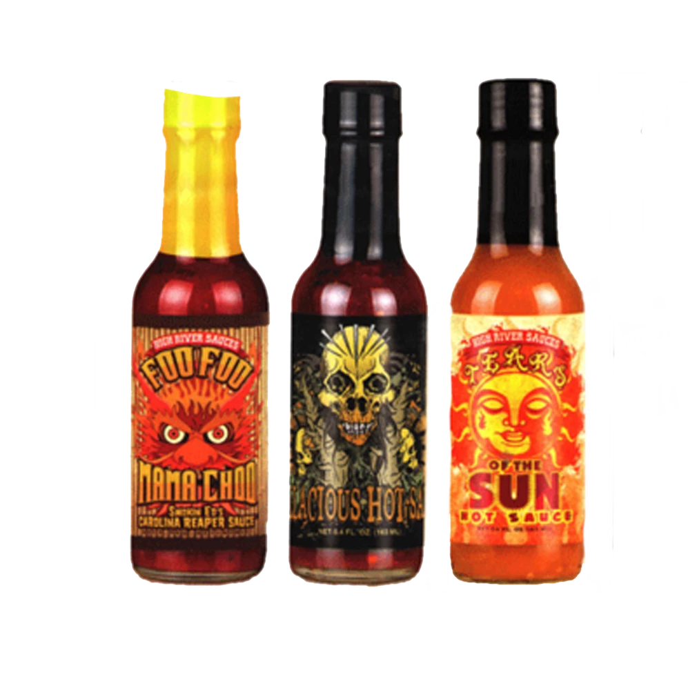 (ONLINE) DRAGON IMPORTS & COLLECTIBLES LLC Food High River Hot Sauce 3 (ONLINE) DRAGON IMPORTS & COLLECTIBLES LLC Food High River Hot Sauce