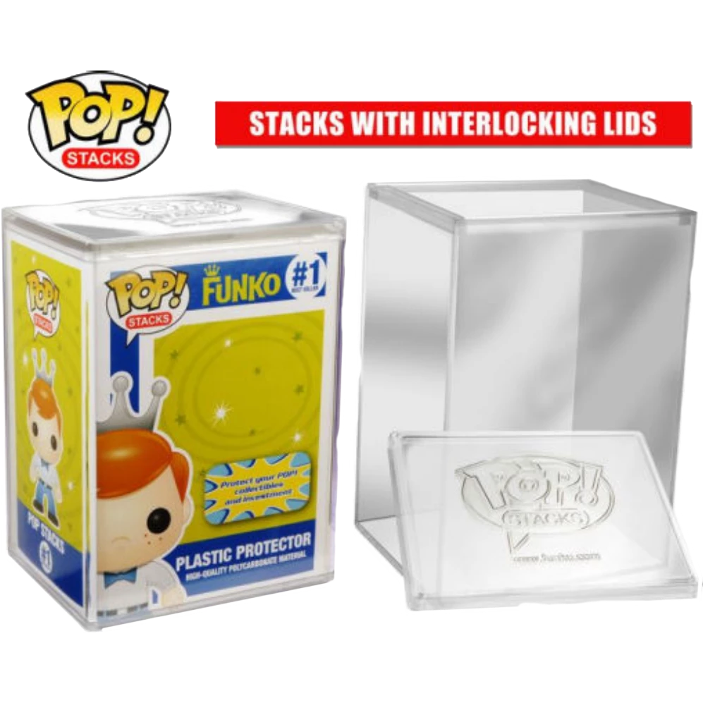(ONLINE) DRAGON IMPORTS & COLLECTIBLES LLC Funko Pop! Stacks Vinyl Interlocking Premium Plastic Pop Protector Funko Pops! 3 (ONLINE) DRAGON IMPORTS & COLLECTIBLES LLC Funko Pop! Stacks Vinyl Interlocking Premium Plastic Pop Protector Funko Pops!