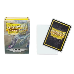 (ONLINE) DRAGON IMPORTS & COLLECTIBLES LLC Games/TCG Clear Classic - Dragon Shield Card Protectors Sleeves