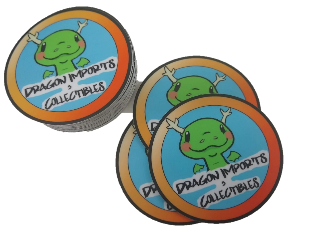 (ONLINE) DRAGON IMPORTS & COLLECTIBLES LLC Dragon Imports Logo Stickers! 4 (ONLINE) DRAGON IMPORTS & COLLECTIBLES LLC Dragon Imports Logo Stickers!
