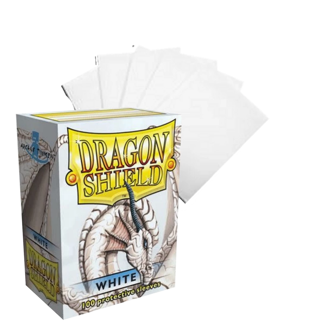 (ONLINE) DRAGON IMPORTS & COLLECTIBLES LLC (White)Dragon Shield Card Protectors Sleeves Games/TCG 3 (ONLINE) DRAGON IMPORTS & COLLECTIBLES LLC (White)Dragon Shield Card Protectors Sleeves Games/TCG