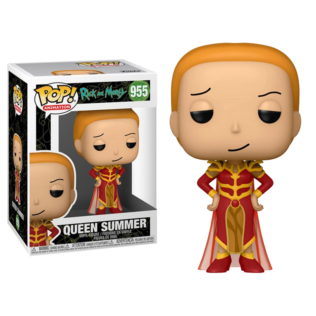 (ONLINE) DRAGON IMPORTS & COLLECTIBLES LLC Funko Pops! Queen Summer - Rick And Morty Funko Pop! 3 (ONLINE) DRAGON IMPORTS & COLLECTIBLES LLC Funko Pops! Queen Summer - Rick And Morty Funko Pop!
