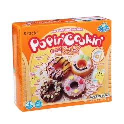 (ONLINE) DRAGON IMPORTS & COLLECTIBLES LLC Donut Making Candy Set - Popin' Cookin': Kracie