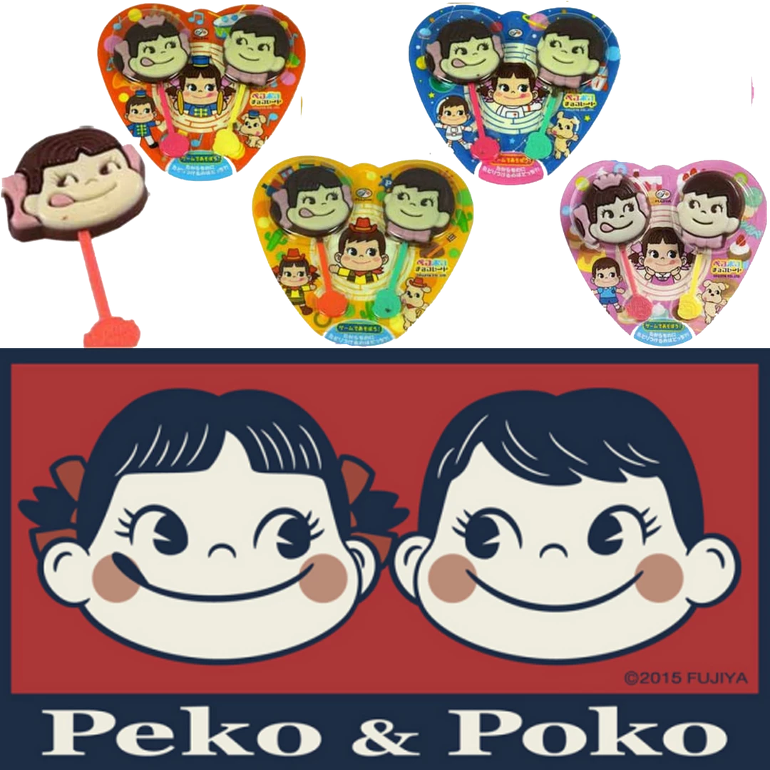 (ONLINE) DRAGON IMPORTS & COLLECTIBLES LLC Peko Poko Chocolate Lollipops - Fujiya Food 4 (ONLINE) DRAGON IMPORTS & COLLECTIBLES LLC Peko Poko Chocolate Lollipops - Fujiya Food