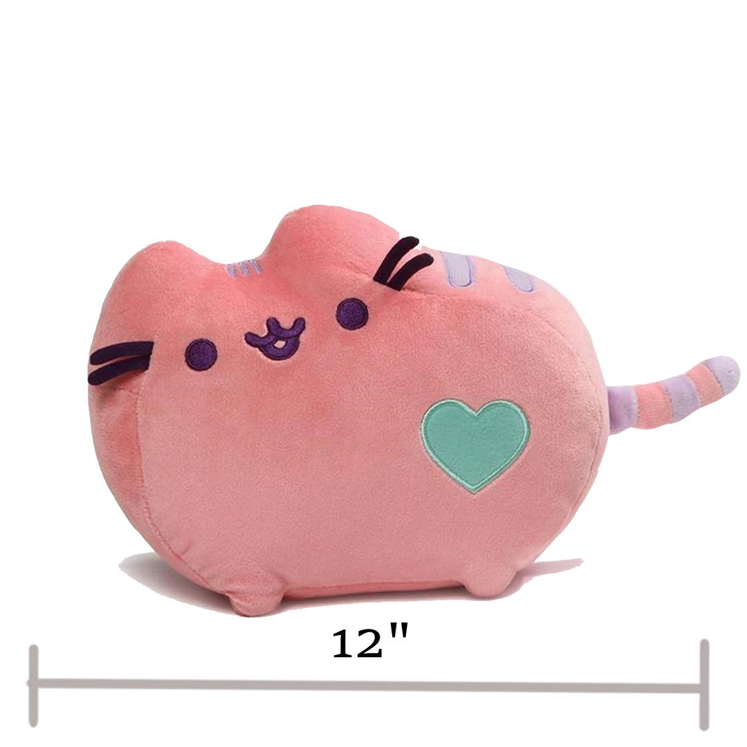 (ONLINE) DRAGON IMPORTS & COLLECTIBLES LLC PASTEL PINK, 12" - Pusheen 3 (ONLINE) DRAGON IMPORTS & COLLECTIBLES LLC PASTEL PINK, 12" - Pusheen