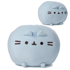 (ONLINE) DRAGON IMPORTS & COLLECTIBLES LLC BLUE ROUND PUSHEEN SQUISHEEN, 11 IN - Pusheen Plushes
