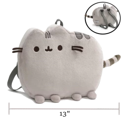(ONLINE) DRAGON IMPORTS & COLLECTIBLES LLC PUSHEEN BACKPACK, 13" Plushes