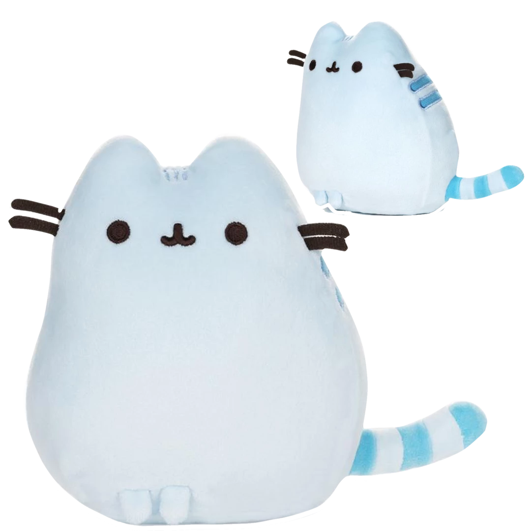 (ONLINE) DRAGON IMPORTS & COLLECTIBLES LLC Plushes Blue Pusheen Squisheen Pet Pose, 6 IN 3 (ONLINE) DRAGON IMPORTS & COLLECTIBLES LLC Plushes Blue Pusheen Squisheen Pet Pose, 6 IN