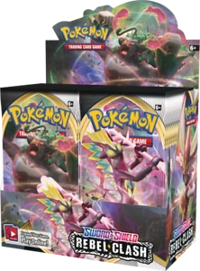 (ONLINE) DRAGON IMPORTS & COLLECTIBLES LLC Games/TCG Pokemon TCG (Sword And Shield) Rebel Clash, 36 Pack Booster Box