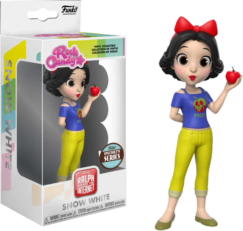 DRAGON IMPORTS & COLLECTIBLES LLC Snow White Comfy Princess - Ralph Breaks The Internet! Rock Candy 5” Vinyl Figure Figures 3 DRAGON IMPORTS & COLLECTIBLES LLC Snow White Comfy Princess - Ralph Breaks The Internet! Rock Candy 5” Vinyl Figure Figures