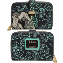 (ONLINE) DRAGON IMPORTS & COLLECTIBLES LLC Disney Atlantis 20th Anniversary Kida & Milo Wallet X LOUNGEFLY