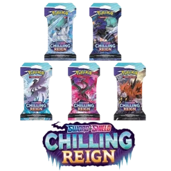 (ONLINE) DRAGON IMPORTS & COLLECTIBLES LLC Pokemon TCG (Sword And Shield) Chilling Reign - (Single Pack)