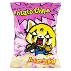 (ONLINE) DRAGON IMPORTS & COLLECTIBLES LLC Pink Salt Flavor Potato Chips - AGGRETSUKO