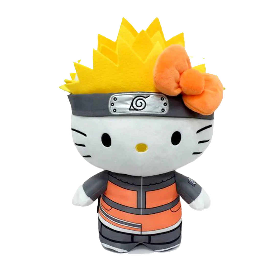 (ONLINE) DRAGON IMPORTS & COLLECTIBLES LLC Naruto 13" - Naruto X Sanrio® Hello Kitty™ Plush Plushes 3 (ONLINE) DRAGON IMPORTS & COLLECTIBLES LLC Naruto 13" - Naruto X Sanrio® Hello Kitty™ Plush Plushes
