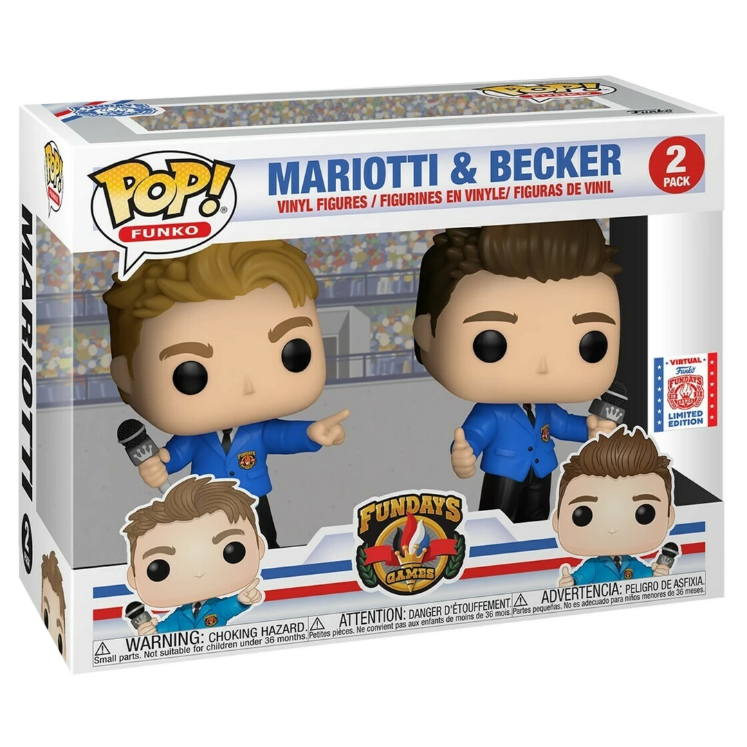 (ONLINE) DRAGON IMPORTS & COLLECTIBLES LLC Funko Pops! Mariotti & Becker - Funko Pop: Olympics 3 (ONLINE) DRAGON IMPORTS & COLLECTIBLES LLC Funko Pops! Mariotti & Becker - Funko Pop: Olympics