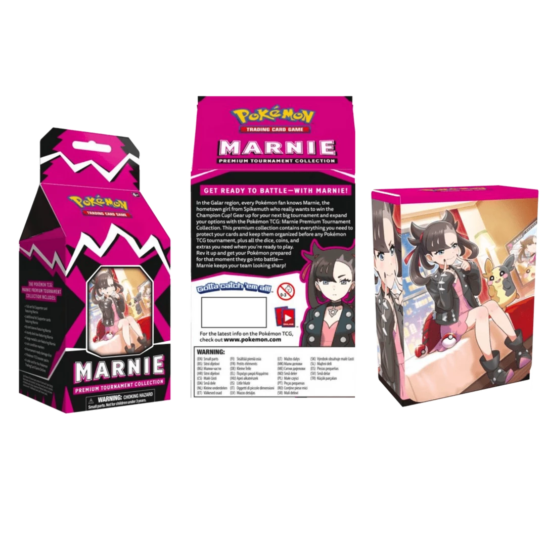 (ONLINE) DRAGON IMPORTS & COLLECTIBLES LLC Games/TCG Marnie Premium Tournament Collection - Pokemon 3 (ONLINE) DRAGON IMPORTS & COLLECTIBLES LLC Games/TCG Marnie Premium Tournament Collection - Pokemon