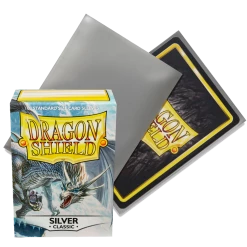(ONLINE) DRAGON IMPORTS & COLLECTIBLES LLC (Silver)Dragon Shield Card Protectors Sleeves Games/TCG