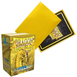 (ONLINE) DRAGON IMPORTS & COLLECTIBLES LLC (Yellow)Dragon Shield Card Protectors Sleeves