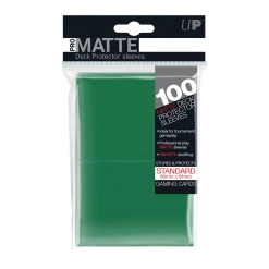 (ONLINE) DRAGON IMPORTS & COLLECTIBLES LLC Card Sleeves 100ct Pro-Matte Green Standard Deck Protectors Sleeves