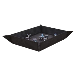 (ONLINE) DRAGON IMPORTS & COLLECTIBLES LLC Foldable Dice Rolling Tray - Jet